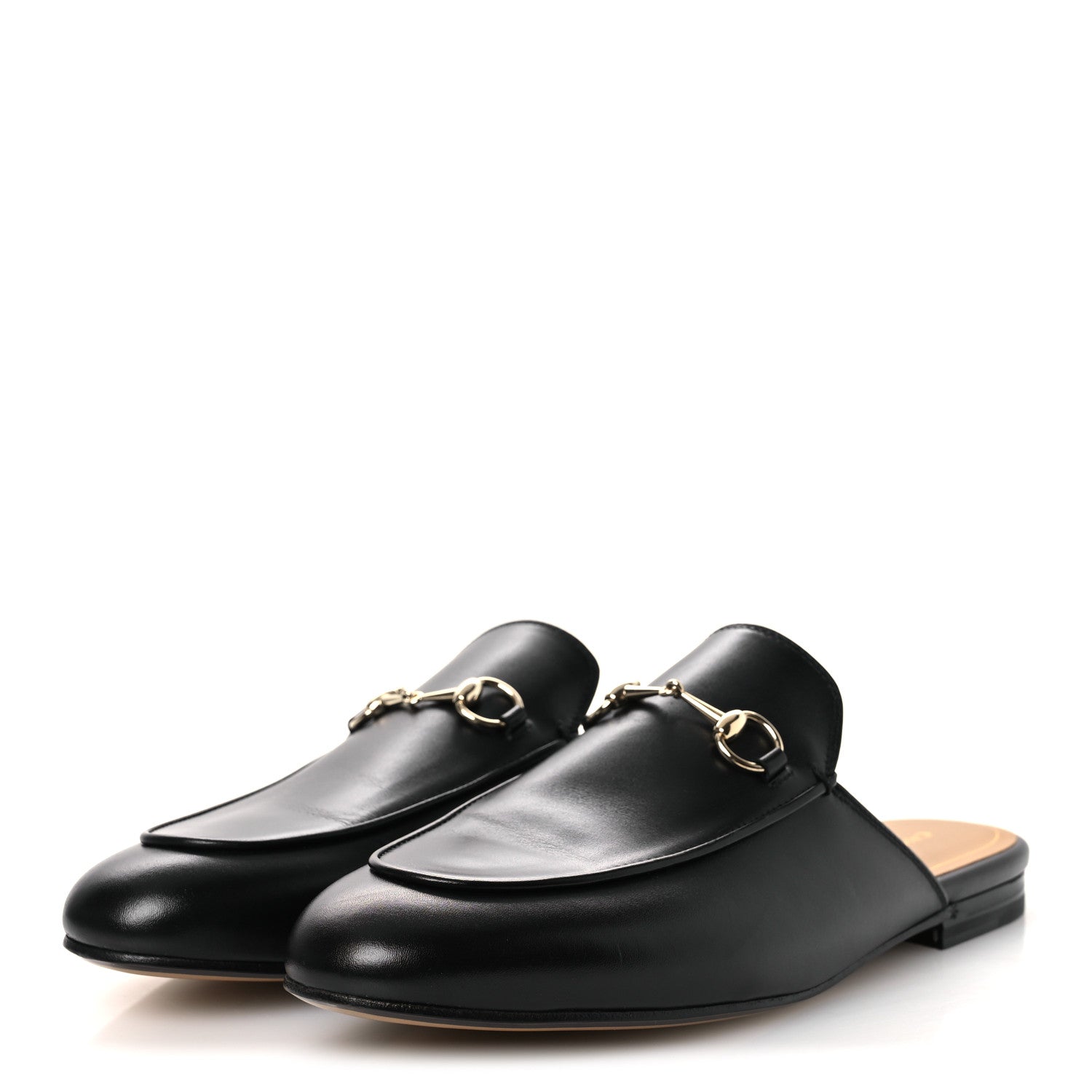 Gucci Calfskin Womens Princetown Slippers 41 Black 4 of 11