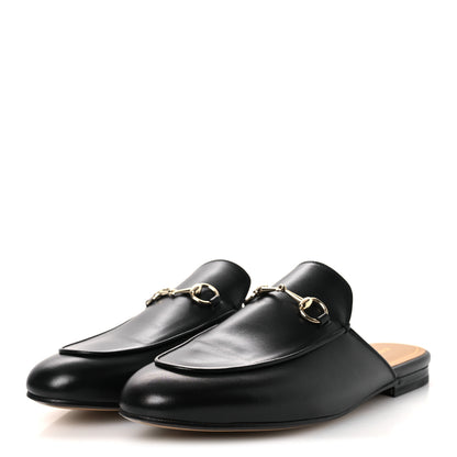 Gucci Calfskin Womens Princetown Slippers 41 Black 4 of 11
