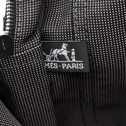 Hermes Toile Fourre Tout MM Grey Black 6 of 12