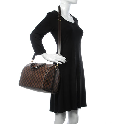 Louis Vuitton Damier Ebene Speedy Bandouliere 30 3 of 8