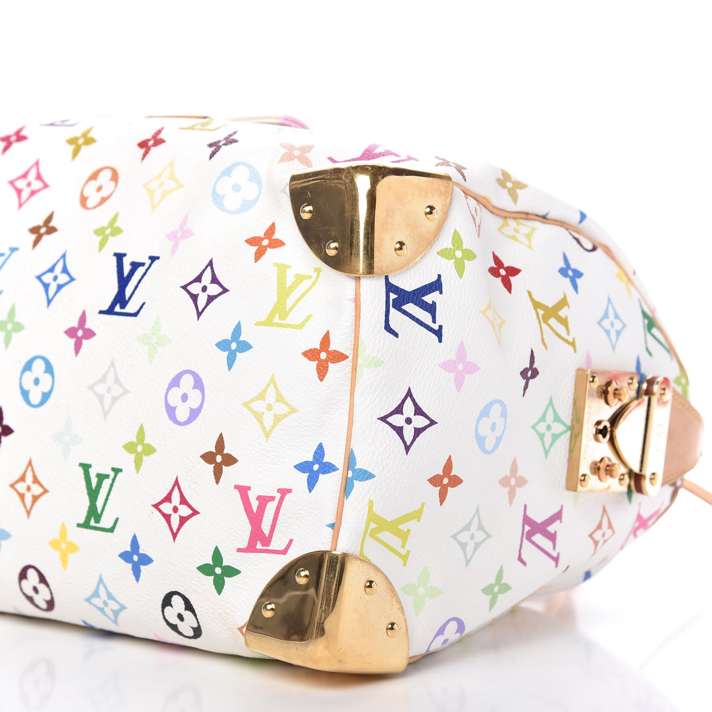 Monogram Multicolor Speedy 30 White