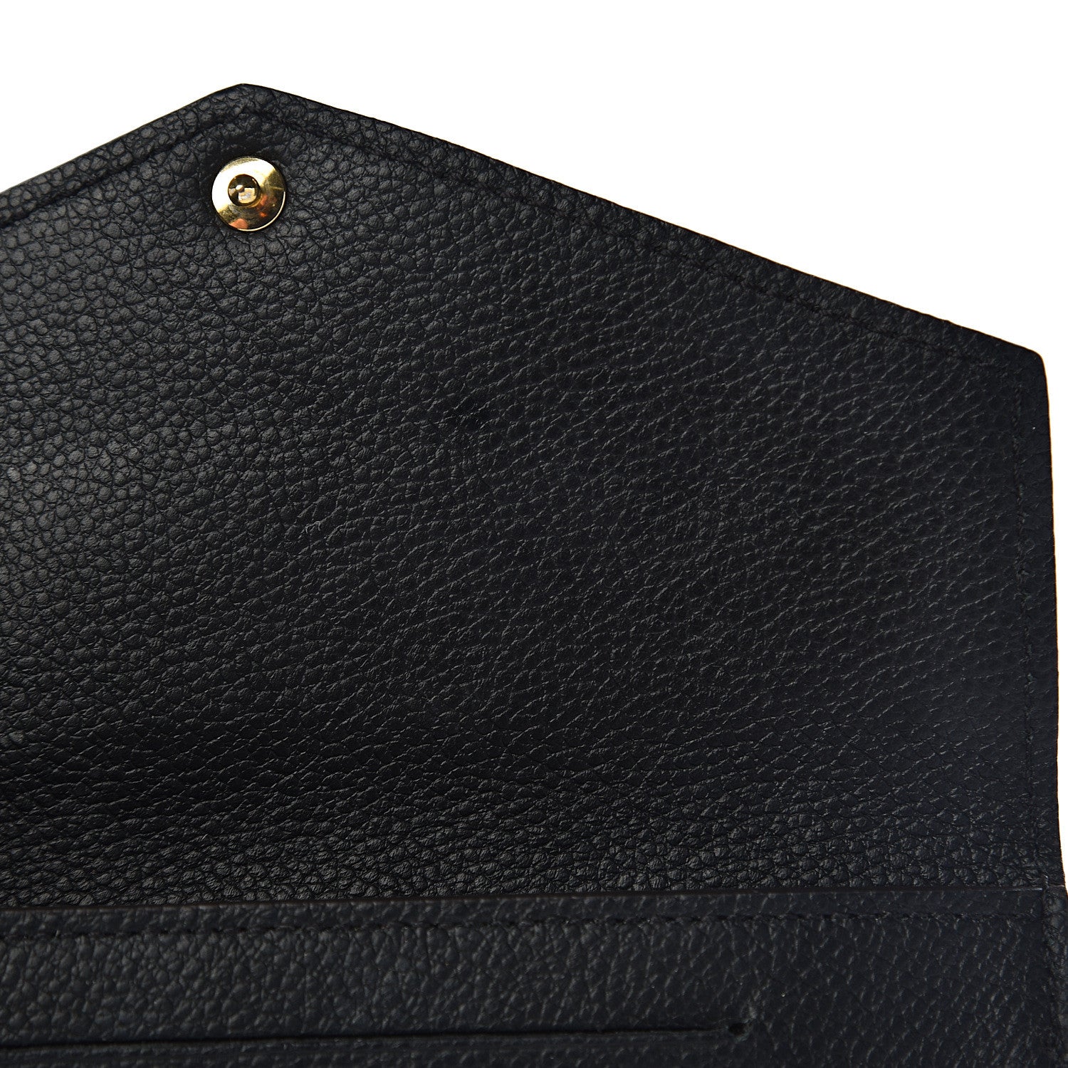 Louis Vuitton Monogram Pallas Compact Wallet Black 9 of 11