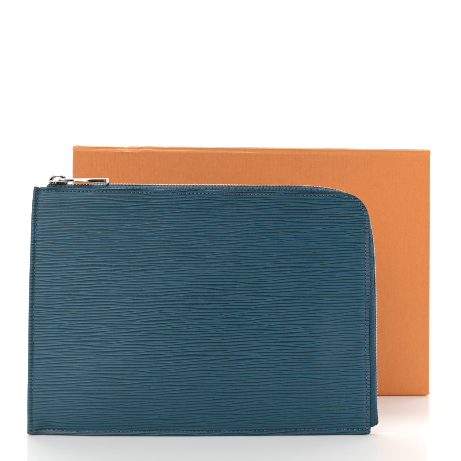 Louis Vuitton Epi Pochette Jour PM Blue Celeste 8 of 8