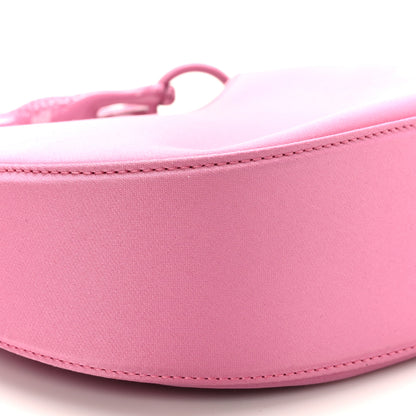 Lanvin Satin Cat Hobo Pink 7 of 9