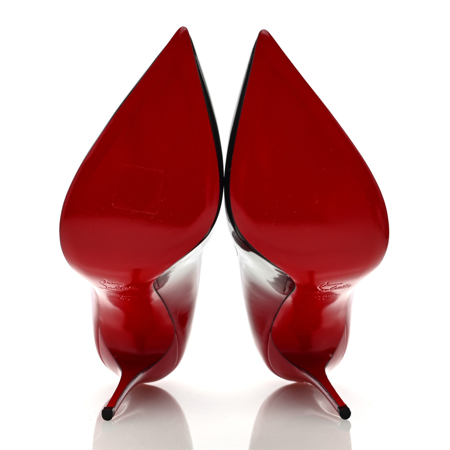 Patent Degrade Hot Chick 100 Pumps 40 Black Red