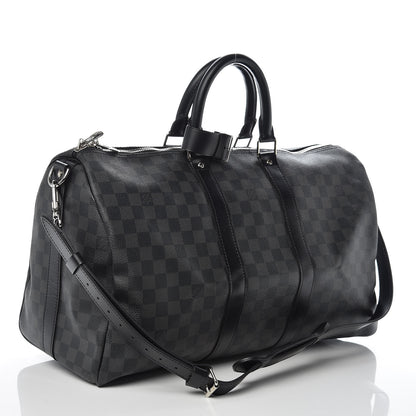Louis Vuitton Damier Graphite Keepall Bandouliere 45 3 of 9