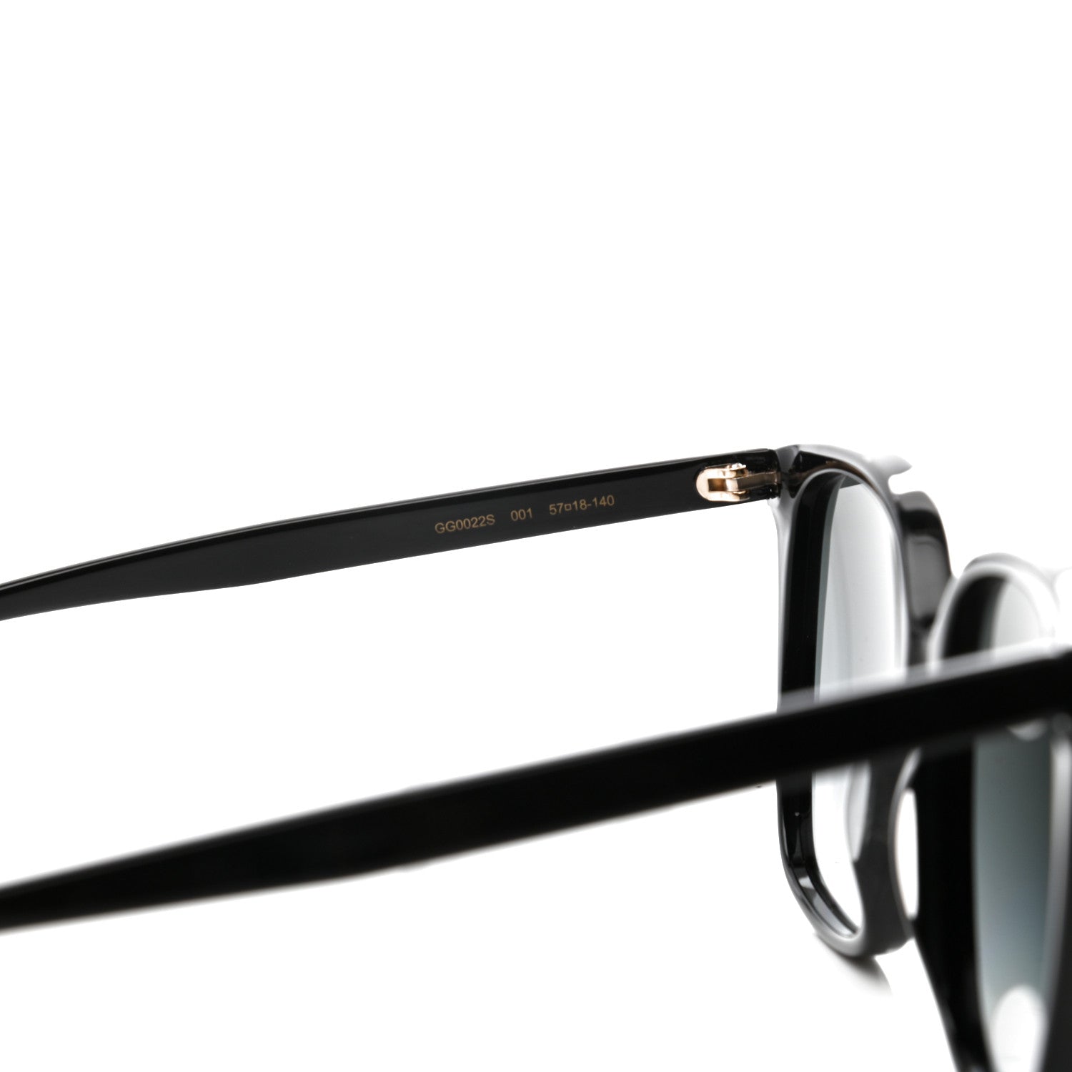 Gucci Acetate GG Sunglasses GG0022S Black 5 of 7
