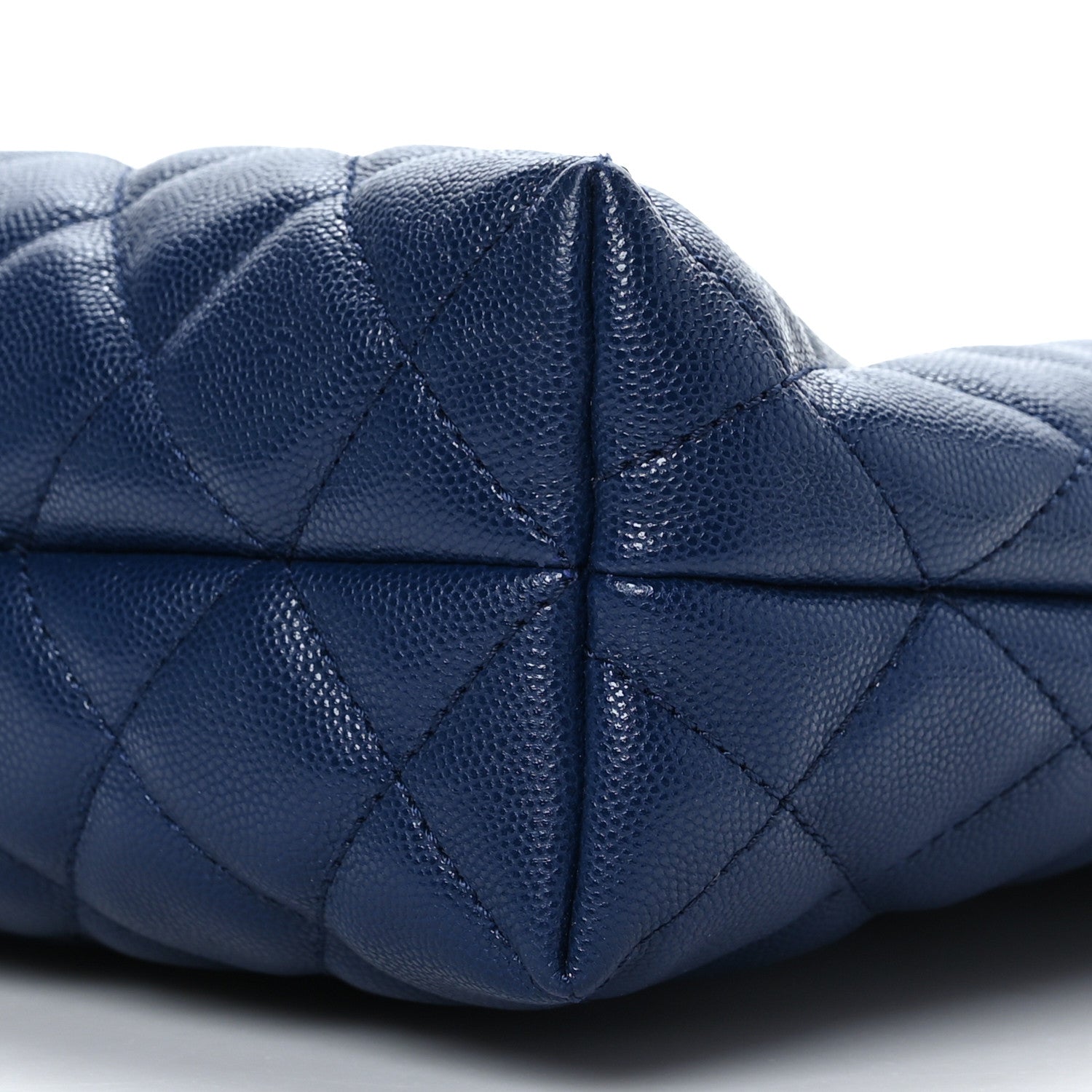 Chanel Caviar Quilted Small Urban Delight Tote Blue 9 of 9