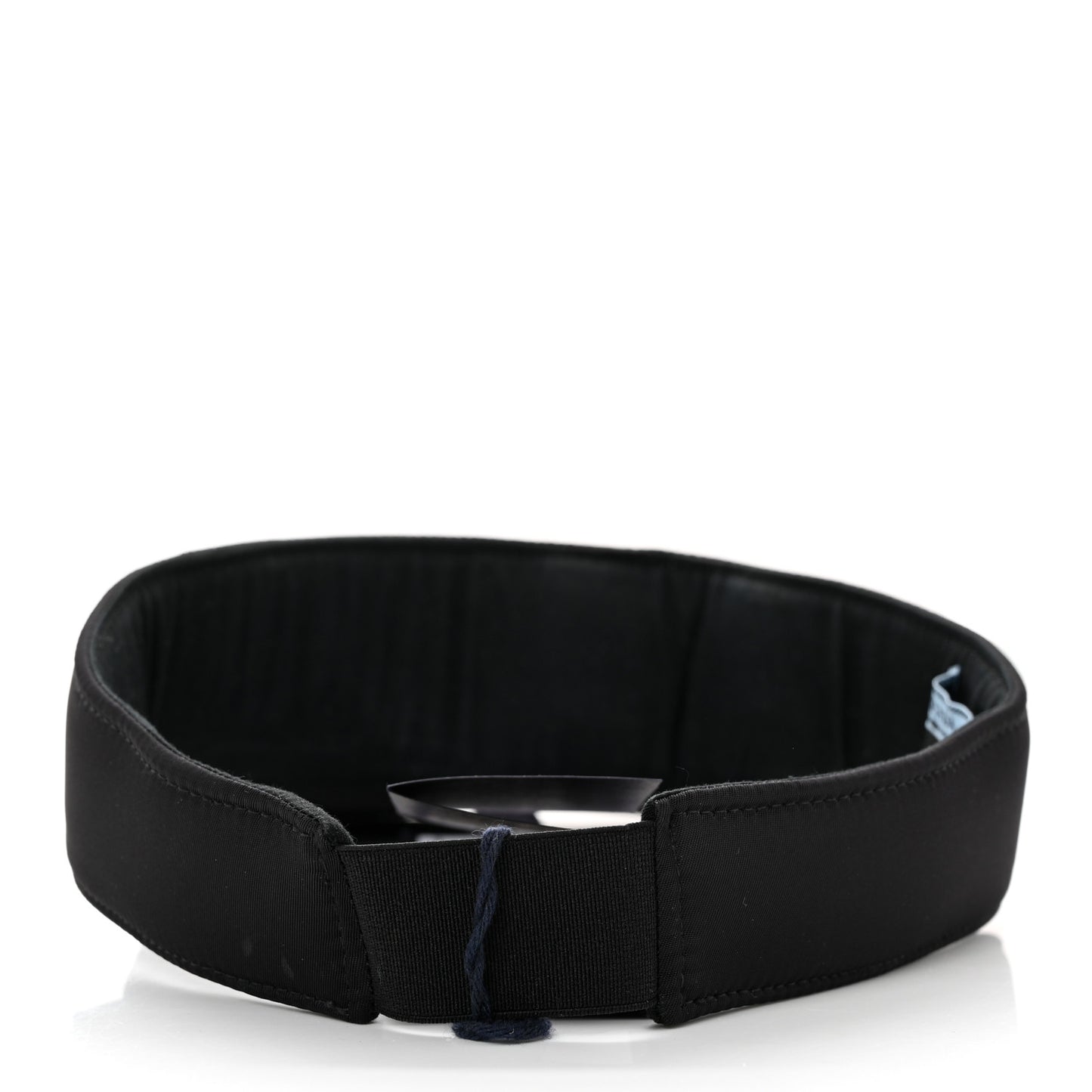 Nylon Triango Metal Triangle Logo Womens Visor M Black