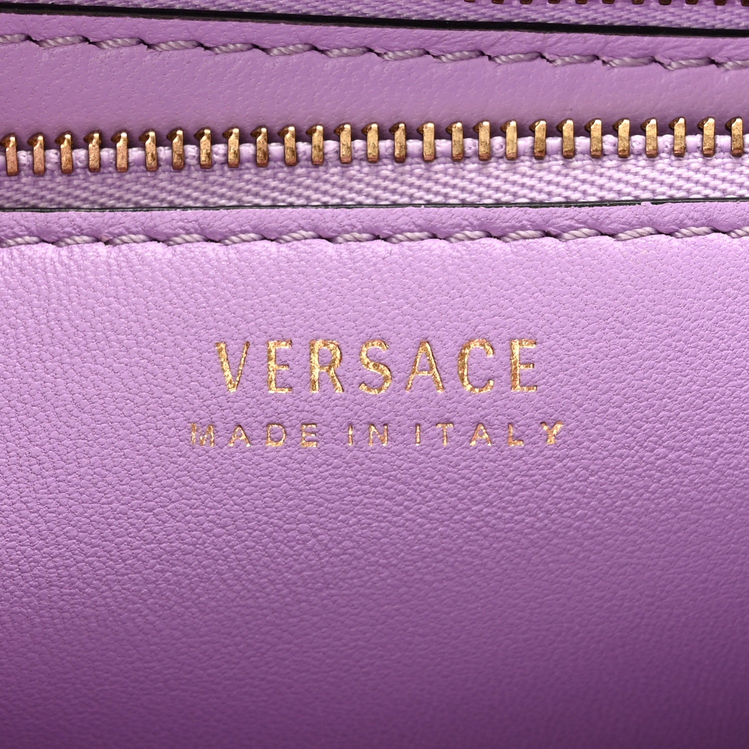 Versace Grained Calfskin La Medusa Bag Taupe 6 of 12