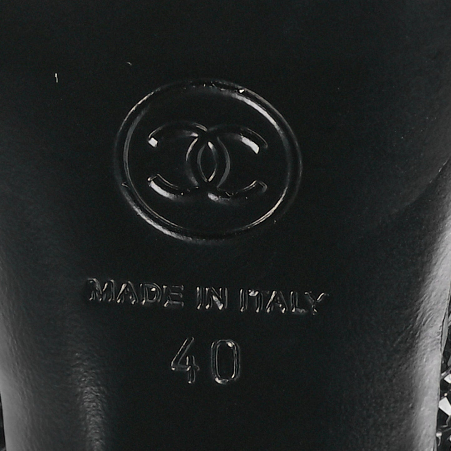 Strass Pearl Grosgrain Cap Toe Pumps 40 Black