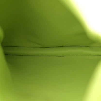 Hermes Lambskin Clou De Selle Pouch Kiwi 5 of 11
