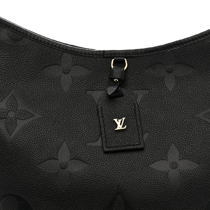 Louis Vuitton Empreinte Monogram Giant CarryAll MM Black 8 of 10