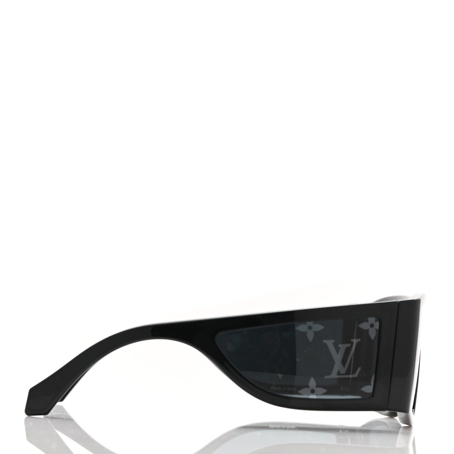 Acetate Monogram Sideway Sunglasses Z1451U Black