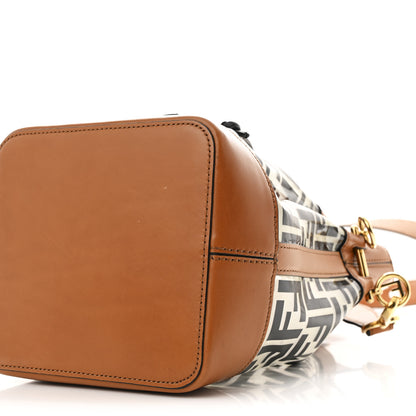 Fendi TPU FF Vitello Aura F is Fendi Grande Mon Tresor Bucket Bag Black Cuoio 11 of 11