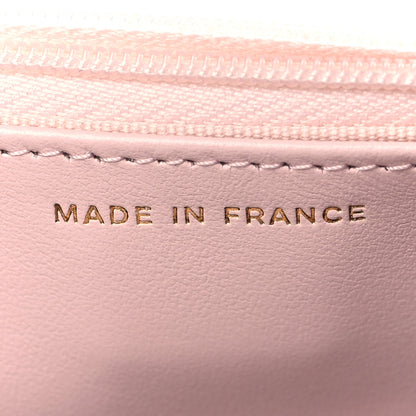 Chanel Caviar Quilted Wallet On Chain WOC Light Pink 6 of 7