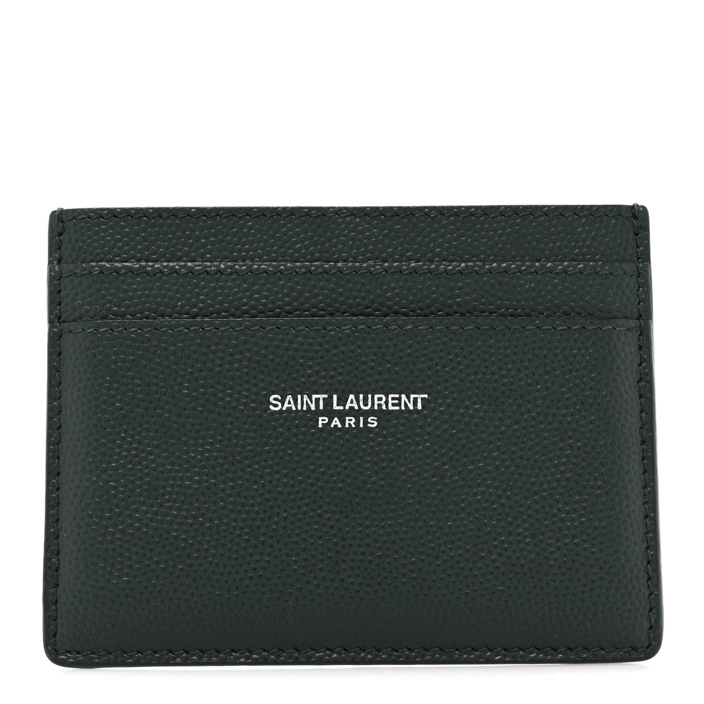 Grain De Poudre Card Case New Vert Fonce