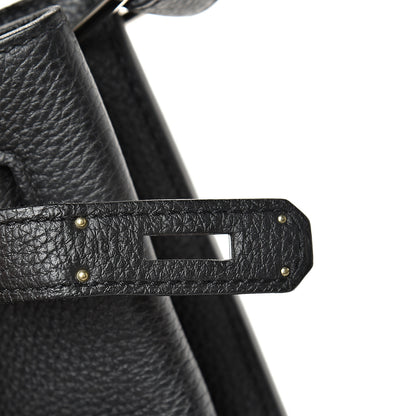 Hermes Togo So Kelly 22 Black 6 of 11