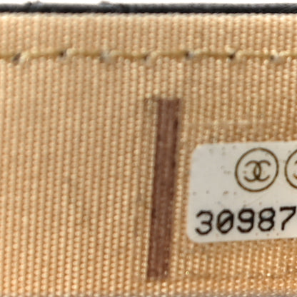 Chanel Lambskin Quilted Pearl Crush Clutch With Chain Black 10 of 12