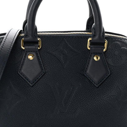 Louis Vuitton Empreinte Monogram Giant Speedy Bandouliere 25 Navy 7 of 9