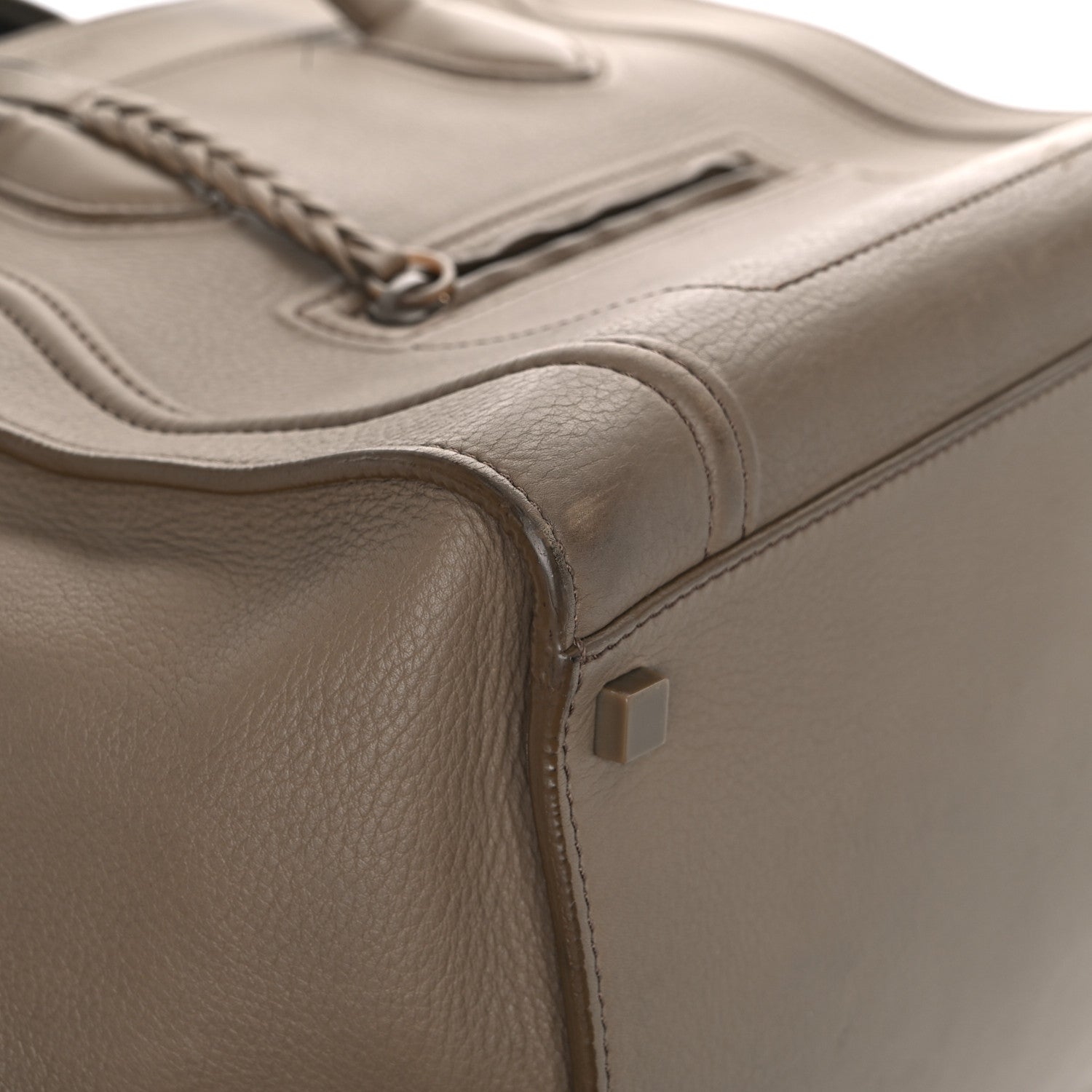 Celine Grained Calfskin Medium Phantom Luggage Taupe 20 of 26