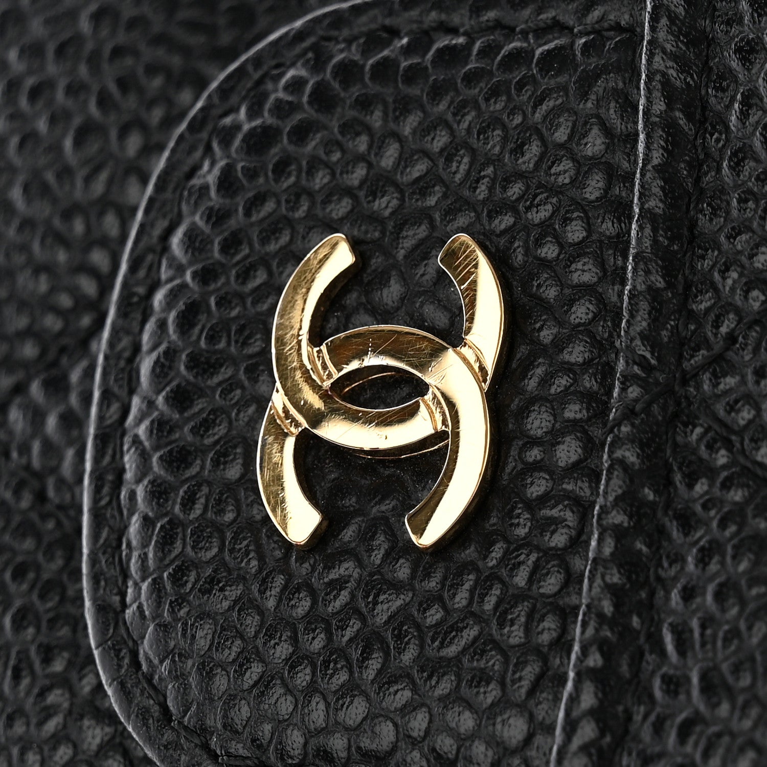 Chanel Caviar Quilted Large Flap Wallet Black 12 of 13