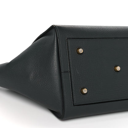 Celine Grained Calfskin Small Tie Knot Tote Anthracite 8 of 15
