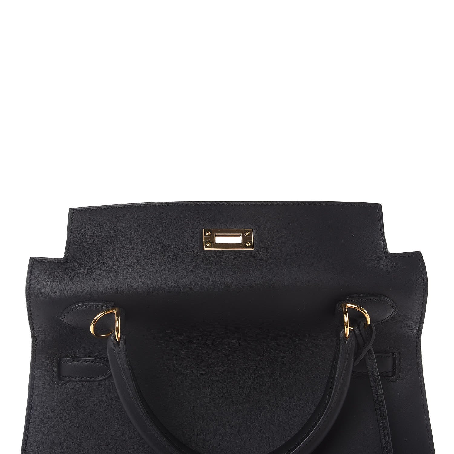 Hermes Sombrero Kelly Sellier 25 Black 8 of 33