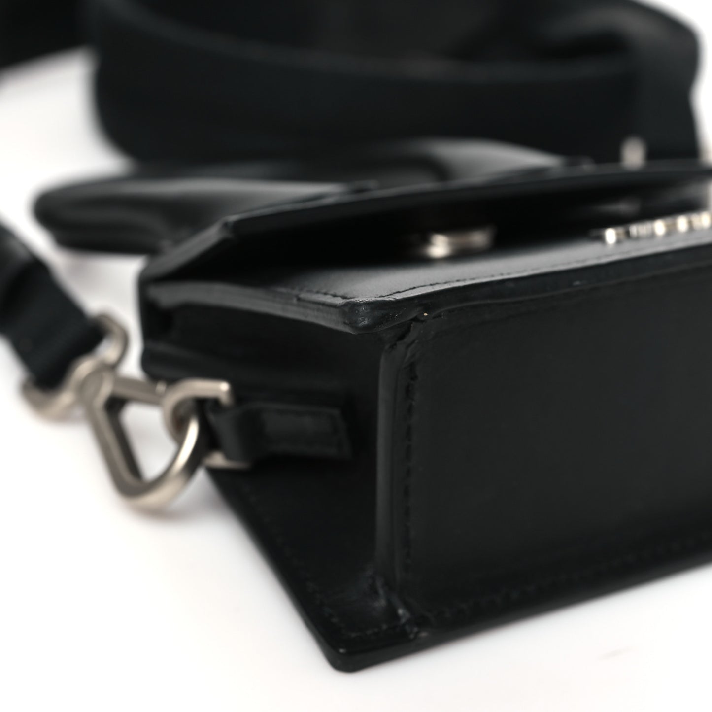 Smooth Calfskin Le Chiquito Homme Black