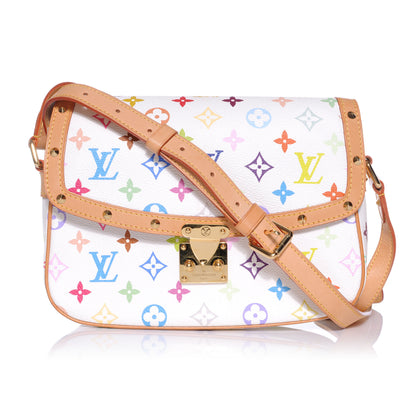 Louis Vuitton Monogram Multicolor Sologne White 1 of 7