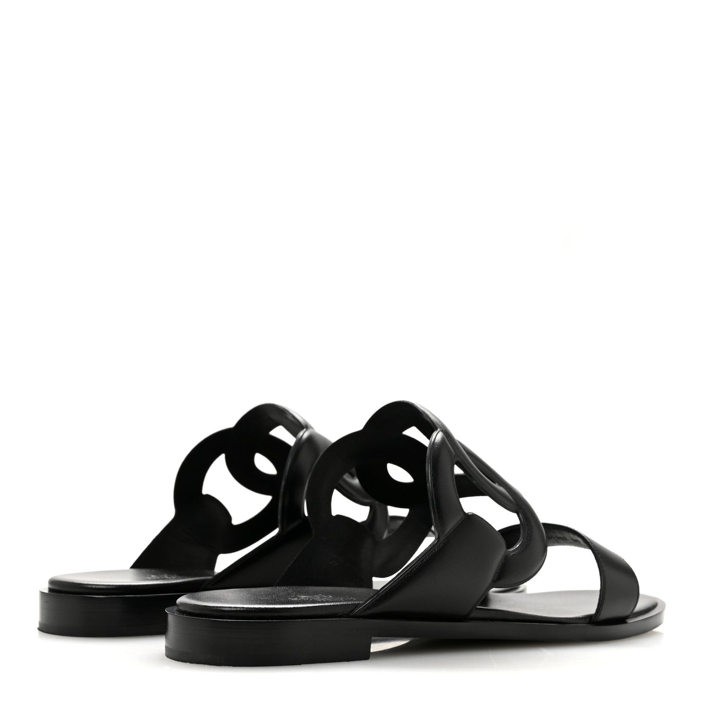 Nappa Lagune Sandals 39 Black