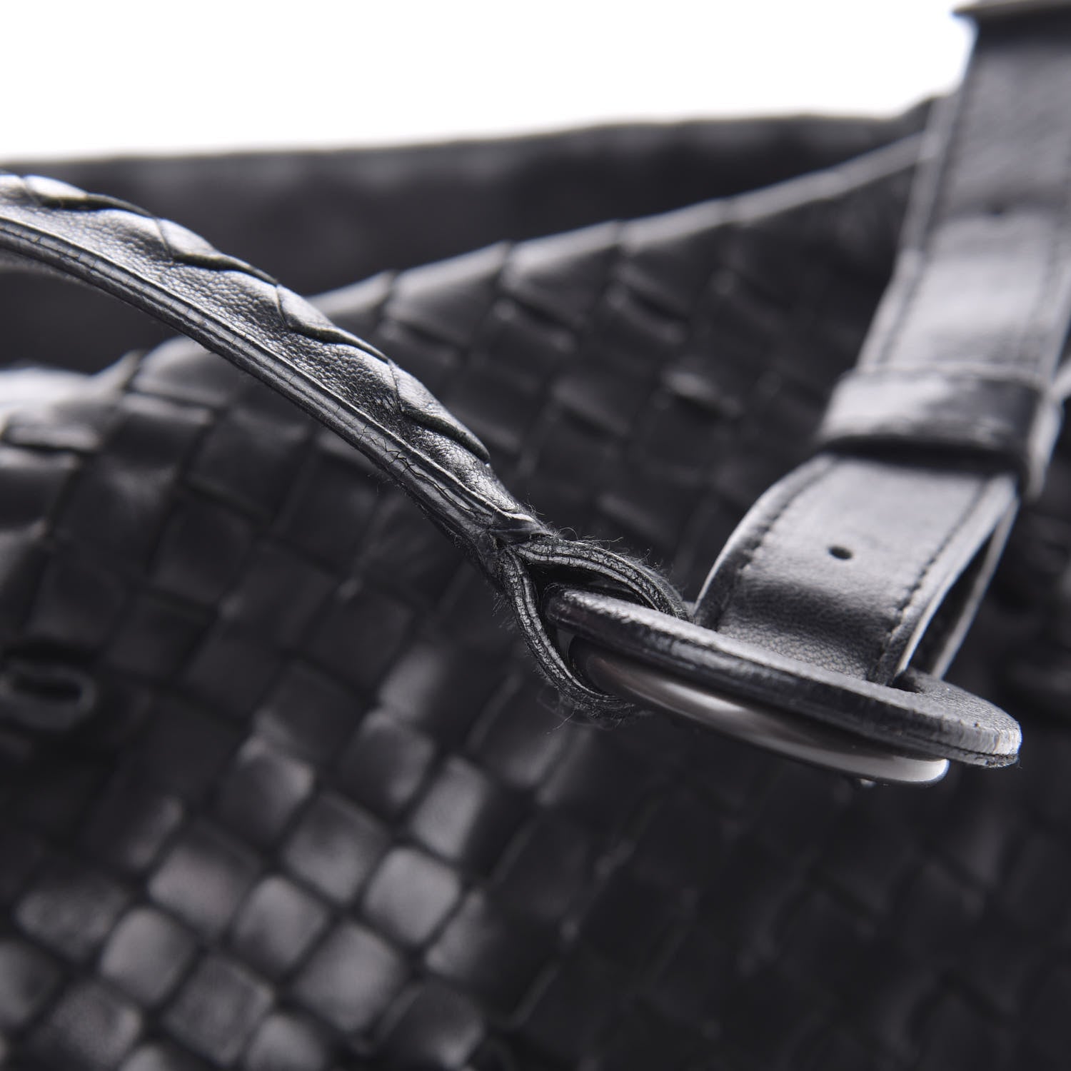 Bottega Veneta Nappa Intrecciato Naruto Knot Hobo Black 13 of 13