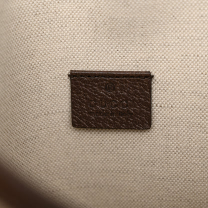 Gucci GG Supreme Monogram Web Medium Neo Vintage Flap Messenger Bag Beige New Acero 6 of 9