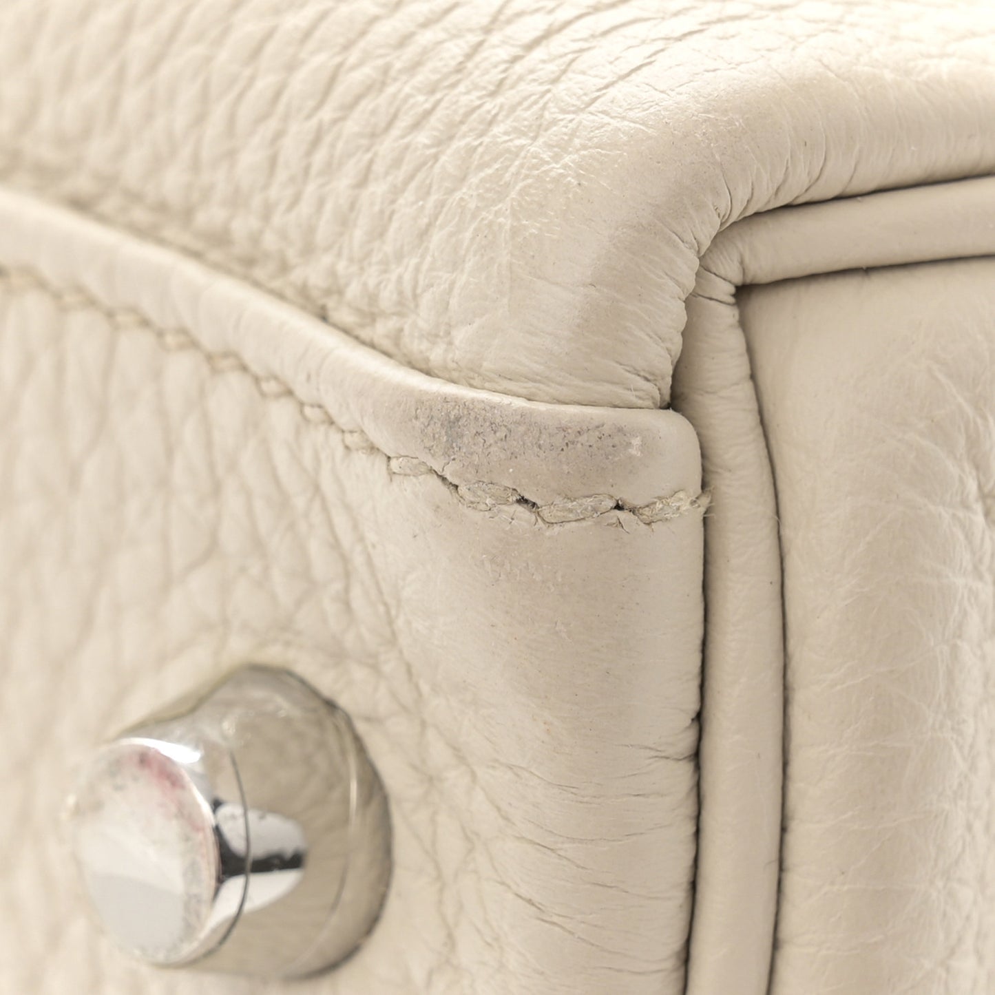 Togo Matte Alligator Kelly Retourne Touch 28 Beton