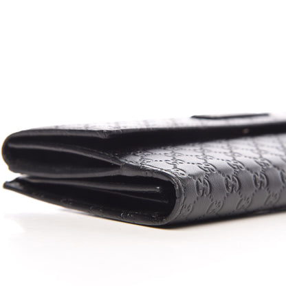 Gucci Microguccissima Continental Flap Wallet Black 8 of 10