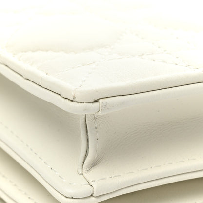 Christian Dior Lambskin Cannage Mini My Dior Bag Latte 9 of 12