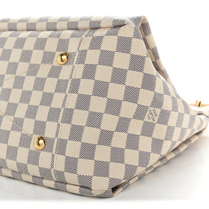 Louis Vuitton Damier Azur Artsy MM 9 of 12