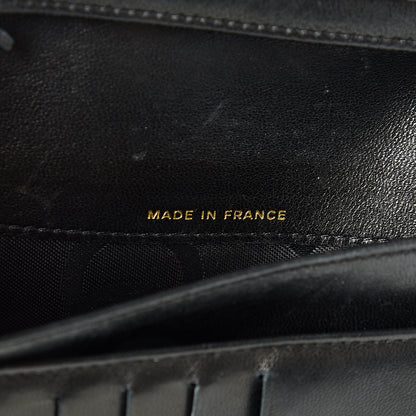 Chanel Caviar Timeless CC Yen Wallet Black 6 of 10
