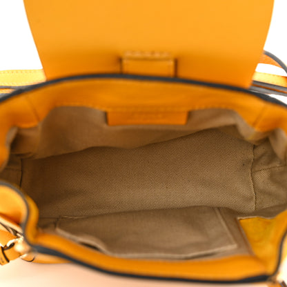 Chloe Suede Calfskin Mini Faye Backpack Dusty Yellow 5 of 10