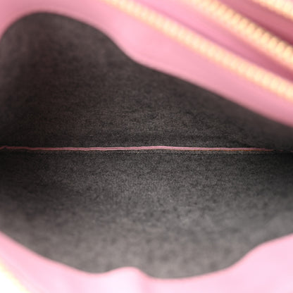 Celine Lambskin Small Trio Crossbody Bag Pink 7 of 14