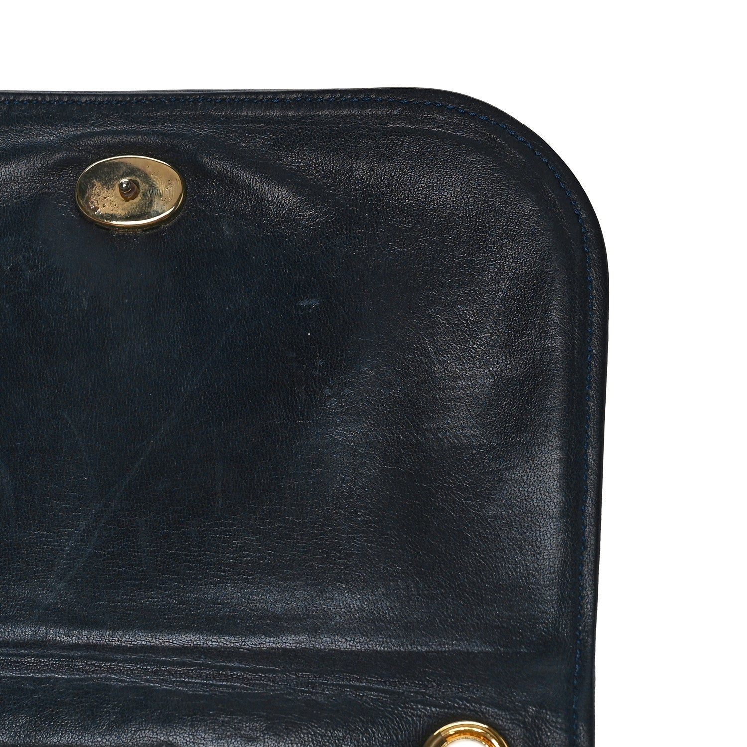 Chanel Lizard CC Mini Flap Bag in Navy 11 of 11