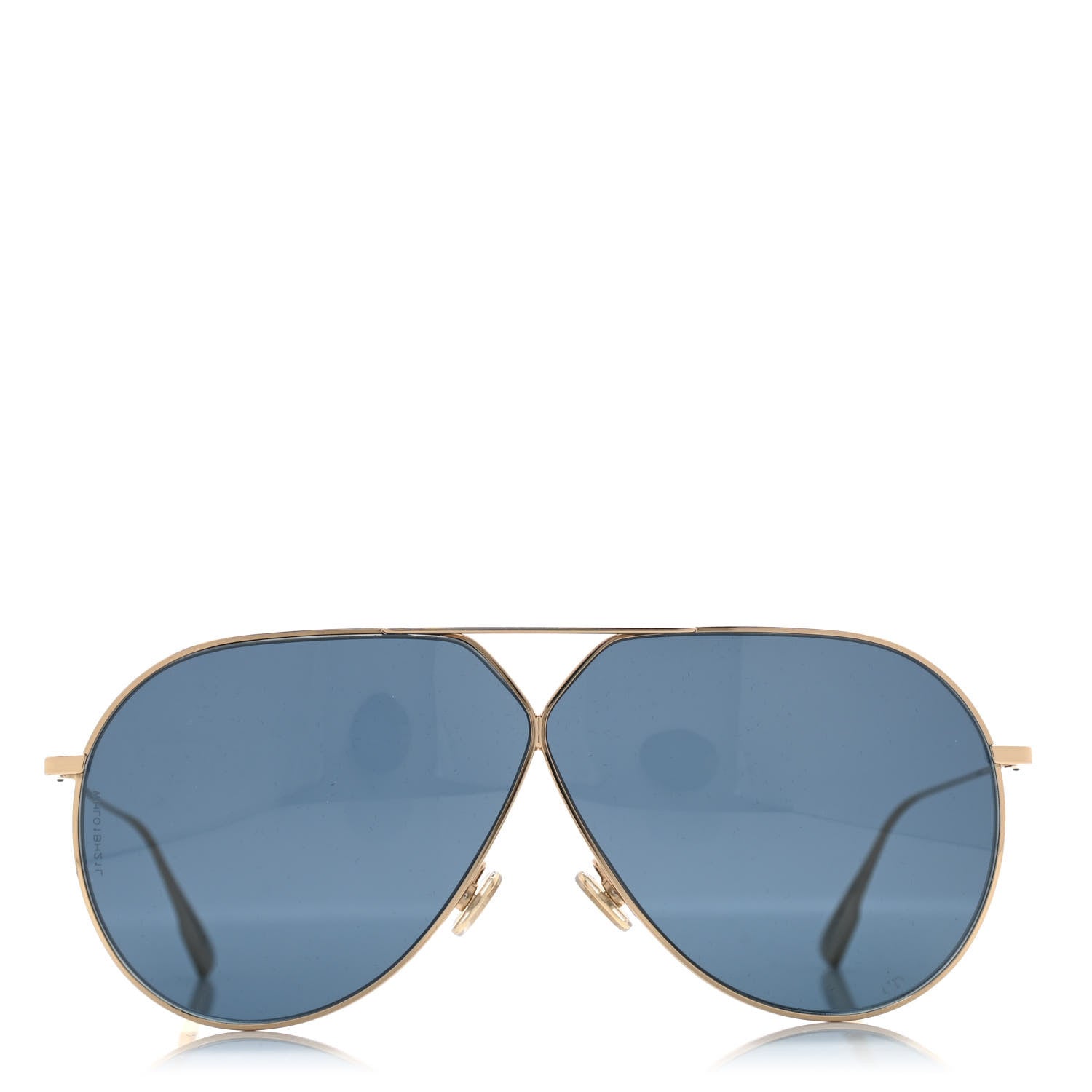Christian Dior Metal Stellaire 3 Sunglasses Gold Blue 2 of 7