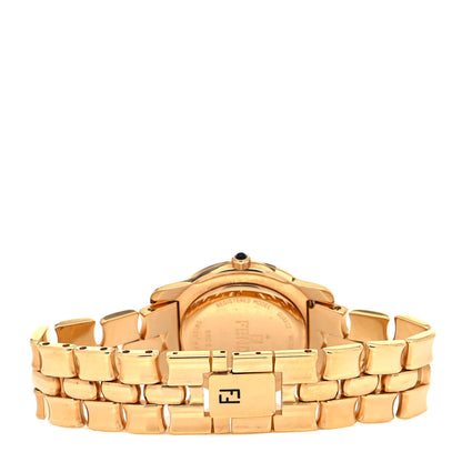 Fendi Stainless Steel 34mm Orologi Quartz Watch Gold 3 of 5