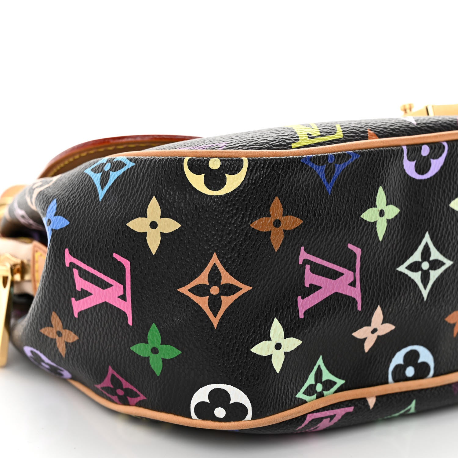 Louis Vuitton Monogram Multicolor Gracie MM Black 8 of 9