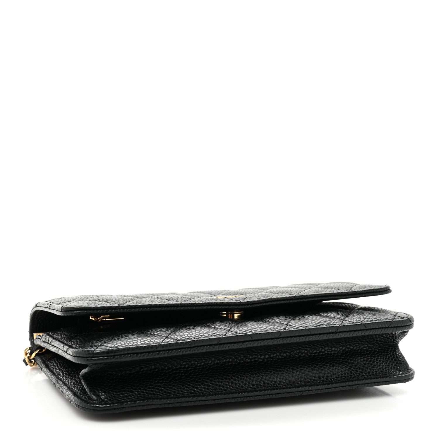 Chanel Caviar Quilted Wallet on Chain WOC Black 4 of 17