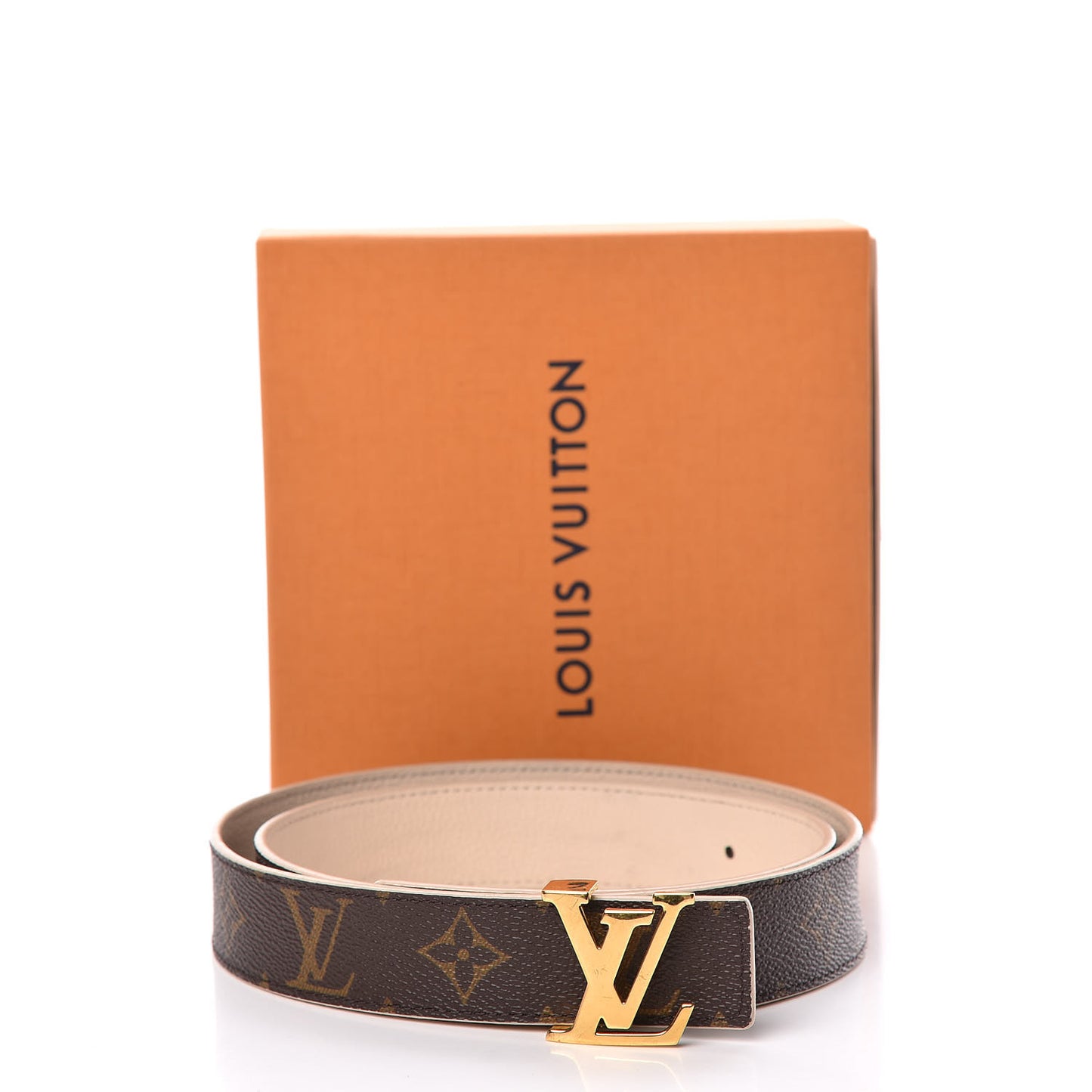 Monogram LV Initiales Belt 85 34