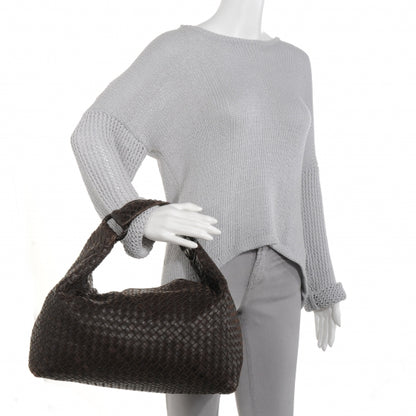 Bottega Veneta Nappa Intrecciato Sloane Hobo Moro 2 of 8
