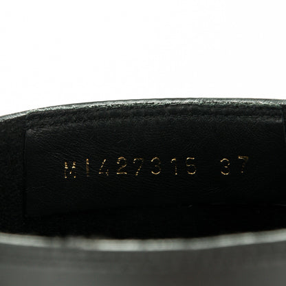 Saint Laurent Rubber Festival 25 High Rain Boots 37 Black 7 of 7