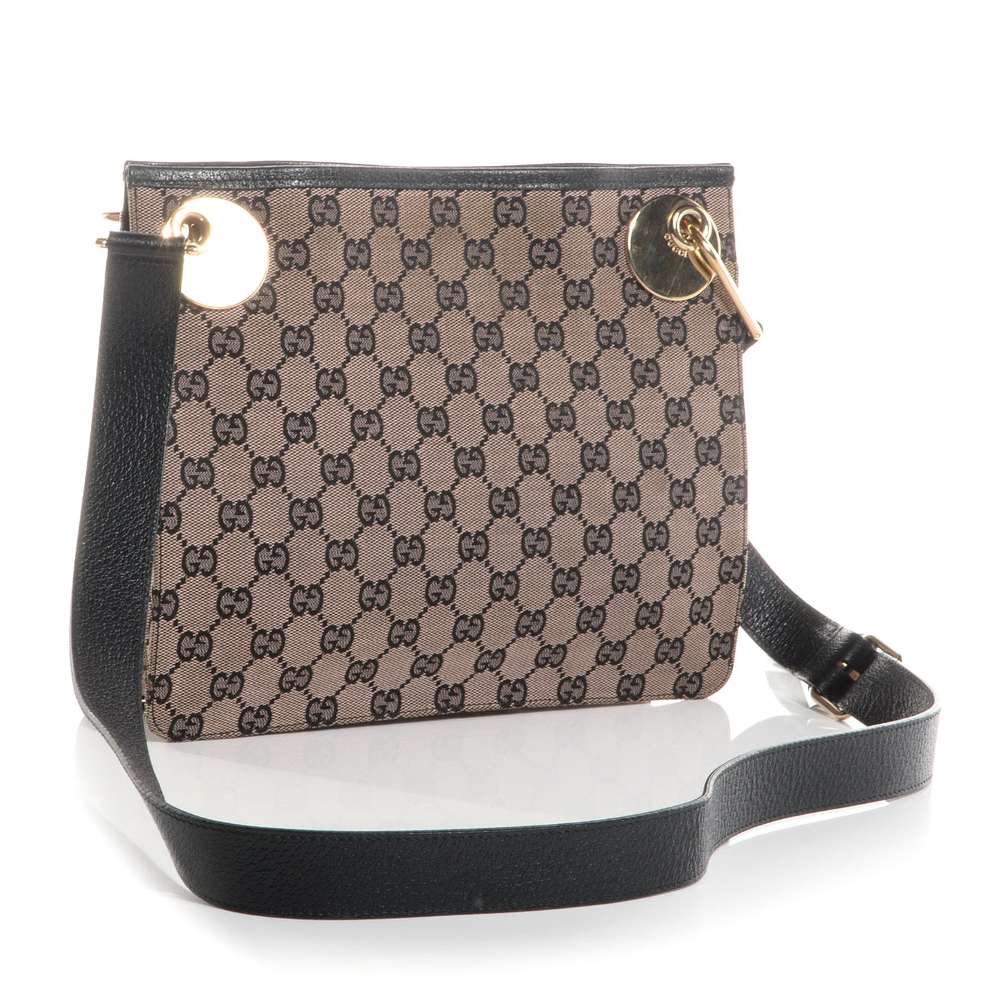 Monogram Eclipse Messenger Bag Black