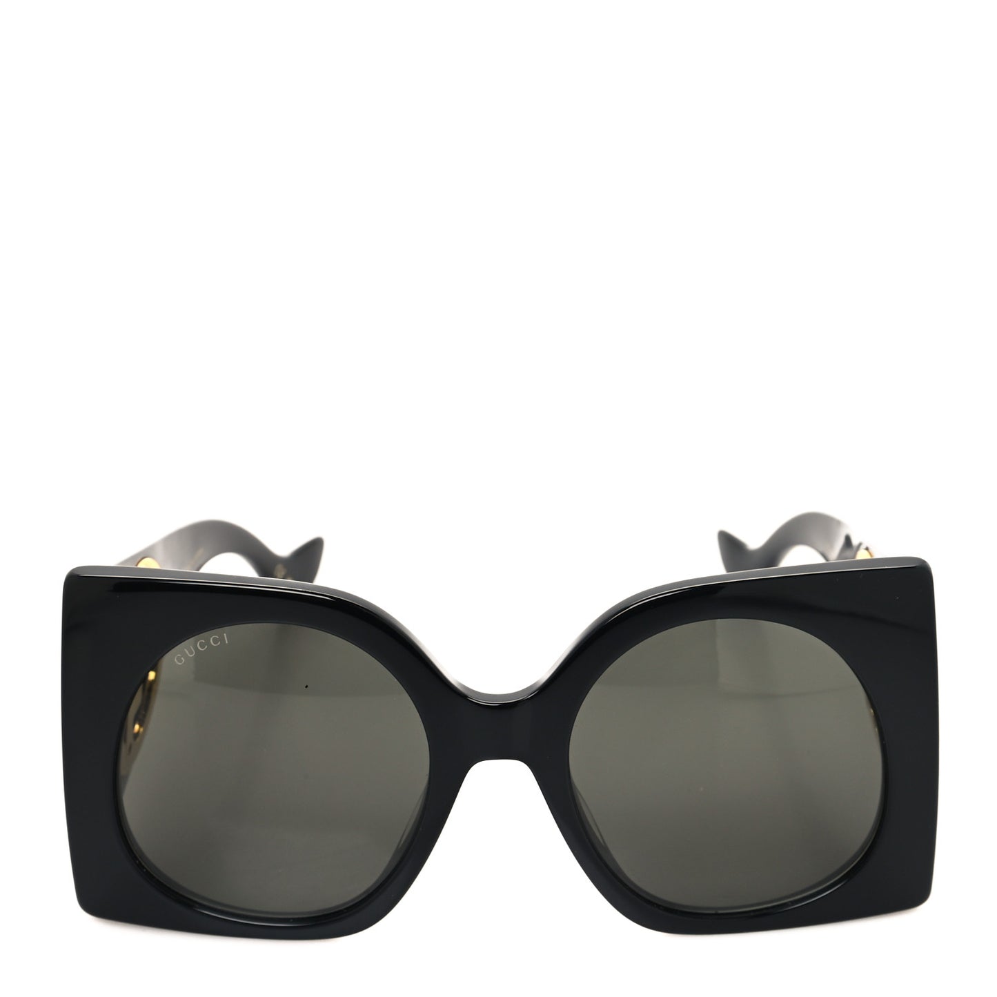 Acetate Interlocking G Oversized Sunglasses GG1254S Black